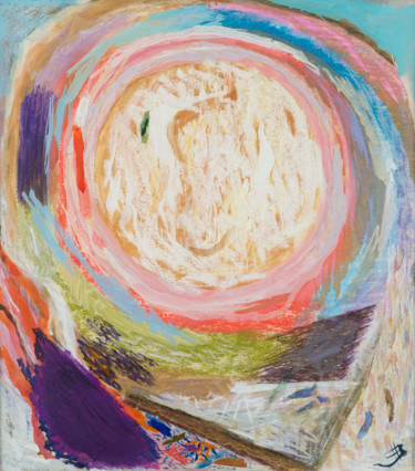 Картина под названием "Sunset" - Наталия Земляная, Подлинное произведение искусства, Другой