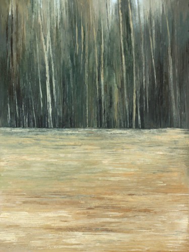 Pittura intitolato "Spring" da Natalia Cherepovich, Opera d'arte originale, Olio Montato su Telaio per barella in legno