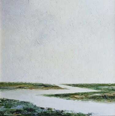 Malerei mit dem Titel "Silence" von Natalia Cherepovich, Original-Kunstwerk, Öl