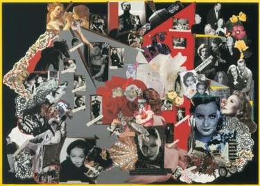 Collages titled "Story about Greta G…" by Natasa Marinkovic, Original Artwork