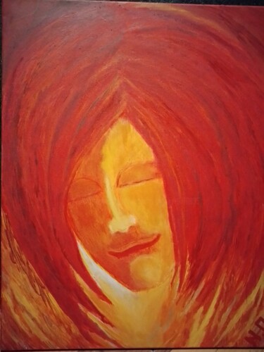 Peinture intitulée "Sun. Sunset" par Natasha Orlova, Œuvre d'art originale, Huile Monté sur Châssis en bois