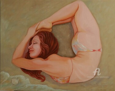 绘画 标题为“Mermaid” 由Nata Shemshur, 原创艺术品, 油