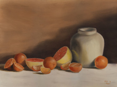 Painting titled "Citrus" by Nathan Gagner, Original Artwork