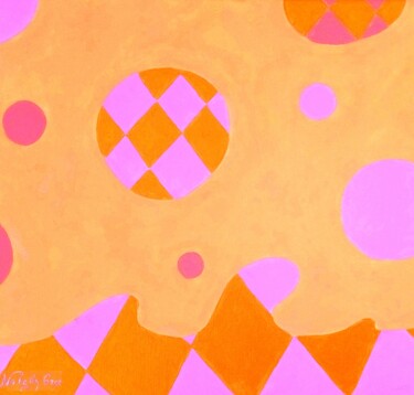 "Abstract Painting S…" başlıklı Tablo Natelly Gree tarafından, Orijinal sanat, Akrilik