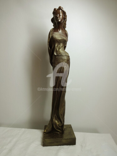 Sculpture titled "plénitude" by Nathalie Armand, Original Artwork, Mixed Media