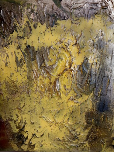 Картина под названием "Le soleil d'automne" - Nathalie Barbes, Подлинное произведение искусства, Акрил