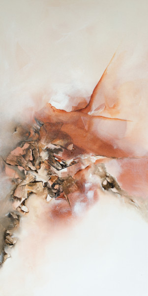 Pittura intitolato "Plénitude" da Nathalie Bardyn, Opera d'arte originale, Acrilico