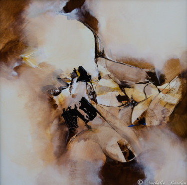 Pittura intitolato "Floraison" da Nathalie Bardyn, Opera d'arte originale, Acrilico