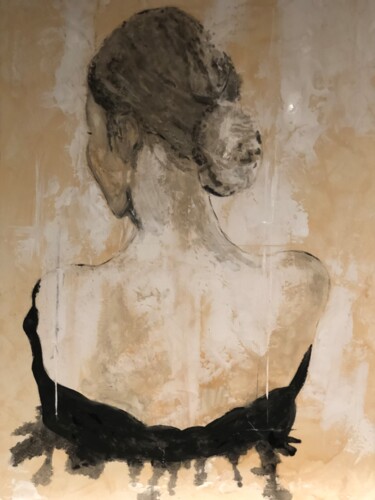 Картина под названием "RIVER FLOWS IN YOU" - Nathalie Blu, Подлинное произведение искусства, Акрил Установлен на Деревянная…