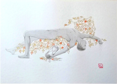 "Un jour viendra...-…" başlıklı Tablo Nathalie Boyer tarafından, Orijinal sanat, Mürekkep