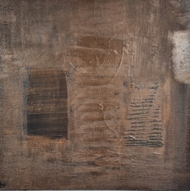 Malerei mit dem Titel "Industriel 2" von Nathalie Fernandes (Natys), Original-Kunstwerk, Acryl Auf Keilrahmen aus Holz monti…