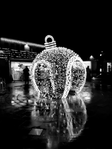 Photography titled "Marché noel" by Nathy ... (Nathy), Original Artwork, Non Manipulated Photography
