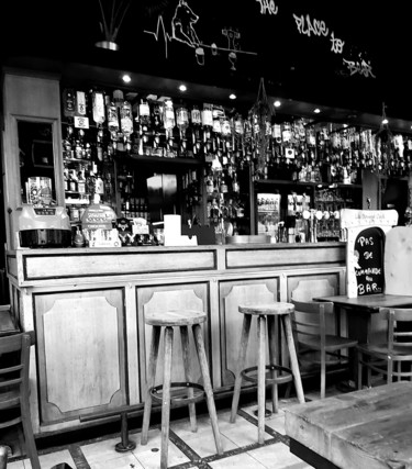 Fotografie mit dem Titel "Le bar" von Nathy ... (Nathy), Original-Kunstwerk, Nicht bearbeitete Fotografie