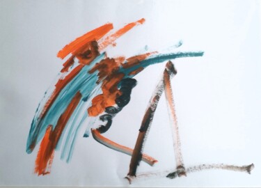 Peinture intitulée "NRJ" par Nathalie Jasseny, Œuvre d'art originale, Acrylique