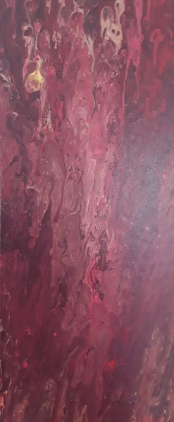 Painting titled "Lave" by Nathalie Mansard, Original Artwork, Acrylic