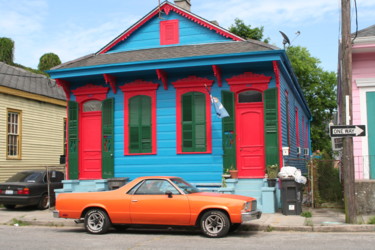 Fotografie mit dem Titel "La maison des coule…" von Nathalie Mansard, Original-Kunstwerk, Nicht bearbeitete Fotografie