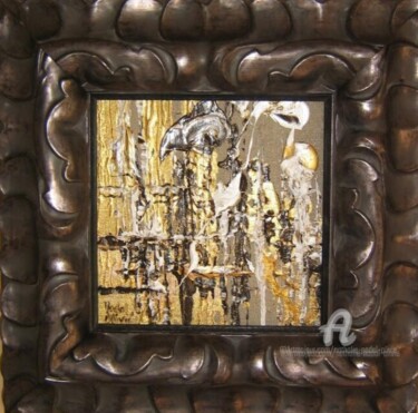 Painting titled "PRESTIGIEUSE OEUVRE…" by Nathalie Nadal-Olivié, Original Artwork, Acrylic