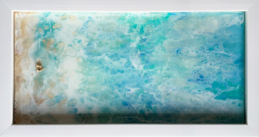 Malarstwo zatytułowany „Seat Froth” autorstwa Nathalie Pelisson, Oryginalna praca, Akryl Zamontowany na Drewniana rama noszy