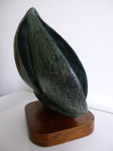 Sculpture intitulée "Bateau" par Nr, Œuvre d'art originale, Terre cuite