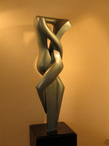Sculpture intitulée "Couple" par Nr, Œuvre d'art originale