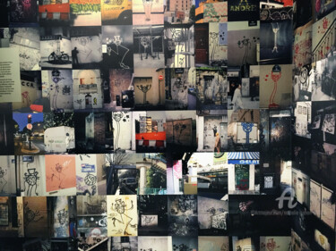 Fotografie getiteld "Graffer Patchwork A…" door Nathalie Simon, Origineel Kunstwerk, Digitale fotografie