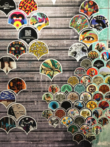 "Stickers color" başlıklı Fotoğraf Nathalie Simon tarafından, Orijinal sanat, Dijital Fotoğrafçılık