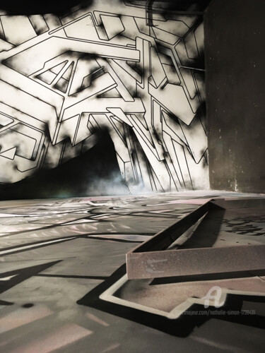 Fotografia intitolato "Graff" da Nathalie Simon, Opera d'arte originale, Fotografia digitale