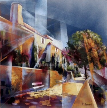 Peinture intitulée "lescar-2.jpg" par Nathalie Armand, Œuvre d'art originale, Acrylique