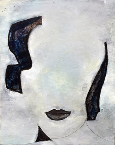 Peinture intitulée "PROMESSE" par Nathalie Mary, Œuvre d'art originale, Huile Monté sur Châssis en bois
