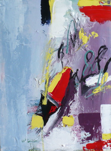 Tablo, akrilik, soyut sanat, sanat eseri Nathalie Morin Rousseau tarafından