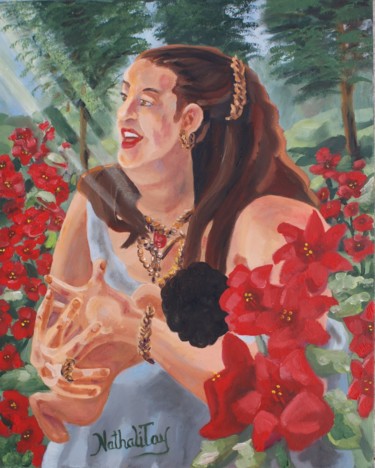Pittura intitolato "DéméCass" da Nathalitay, Opera d'arte originale, Olio