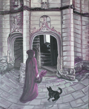 Painting titled "Wiccane" by Nathalitay, Original Artwork