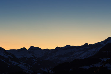 Photographie intitulée "coucher du soleil" par Nathanael Desmeules, Œuvre d'art originale, Photographie numérique