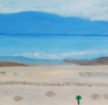 绘画 标题为“我的原创油画：《海景》” 由Nature, 原创艺术品, 油