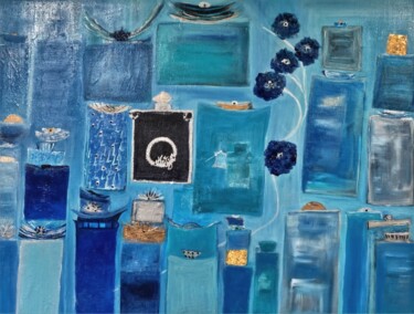 Peinture intitulée "Les Parfums Luxueux…" par Natys.Tableaux, Œuvre d'art originale, Acrylique