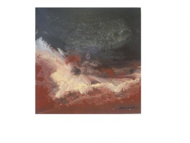 Pintura titulada "aire de fuego y agu…" por Navarro Cuevas, Obra de arte original