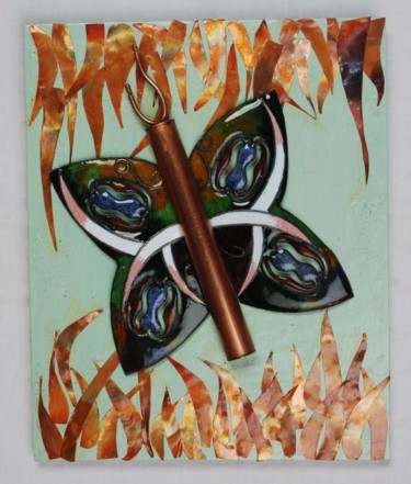 Painting titled "Butterfly" by Nayna Shriyan, Original Artwork
