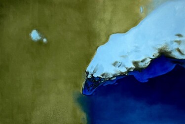 Painting titled ""Immersion"" by Nazar Bochkor, Original Artwork, Oil