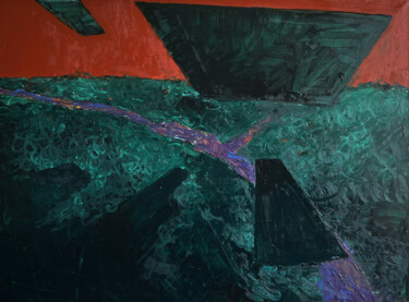Malarstwo zatytułowany „Space” autorstwa Nazar Ivanyuk, Oryginalna praca, Olej
