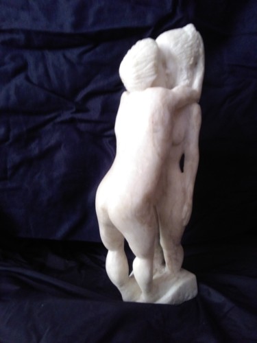 Sculpture intitulée "INNAMORATI" par Nazareno Spinelli, Œuvre d'art originale, Pierre