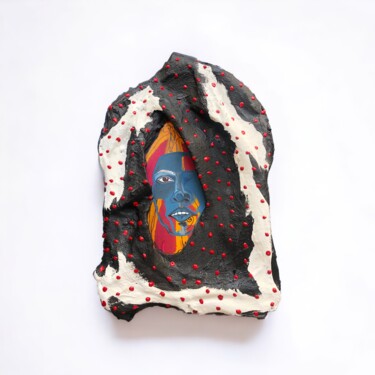 Skulptur mit dem Titel "“The Sûfî; Residue…" von Naz Işıksoy, Original-Kunstwerk, Gips