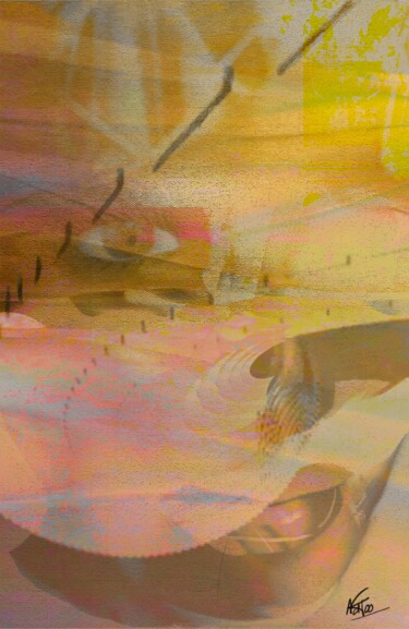 Arte digitale intitolato "Kimora" da Natoo, Opera d'arte originale, Pittura digitale