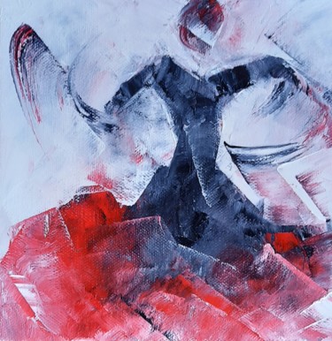 Peinture intitulée "Danse rythmée" par Annie Nectoux, Œuvre d'art originale, Huile