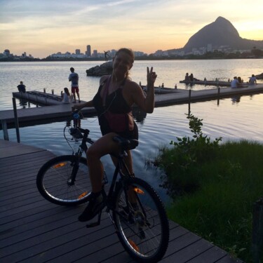 Fotografia intitulada "Bike Rio" por Neide Martins, Obras de arte originais, Fotografia digital