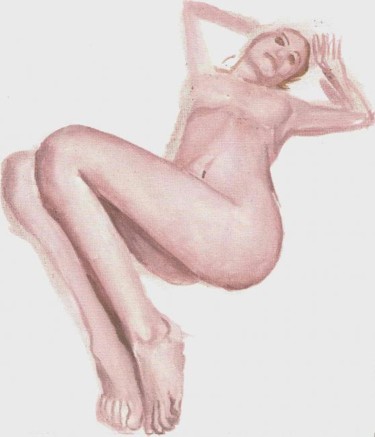 Malerei mit dem Titel "recliner" von Aldridge Neil, Original-Kunstwerk