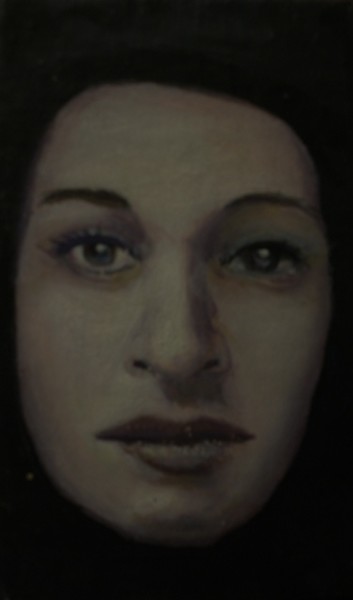 Painting titled "noel lie" by Neil Aldridge, Original Artwork, Oil