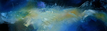 Картина под названием "Absence" - Nelly Kieffer, Подлинное произведение искусства, Масло Установлен на картон
