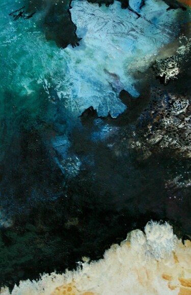Картина под названием "Passage" - Nelly Kieffer, Подлинное произведение искусства, Масло Установлен на картон