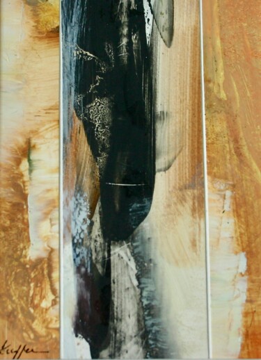 Malarstwo zatytułowany „Triptyque” autorstwa Nelly Kieffer, Oryginalna praca, Atrament