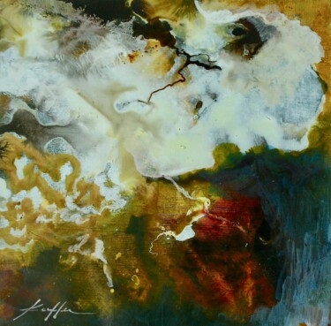 Peinture intitulée "Toujours" par Nelly Kieffer, Œuvre d'art originale, Encre